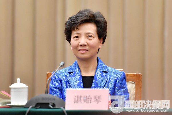 全國人大代表、貴州省委副書記、省長諶貽琴發(fā)言