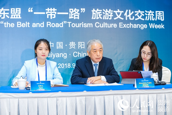 日本—東盟中心秘書長(zhǎng)藤田正。孫一銘 攝